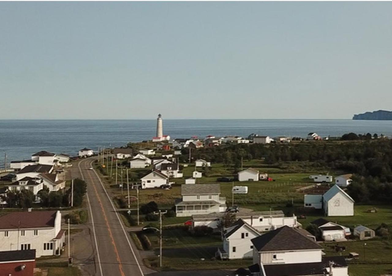 Les Cabines Sur Mer Cap-des-Rosiers Екстер'єр фото